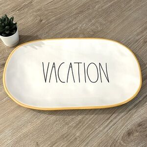 Rae Dunn Platter “Vacation”
